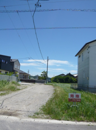 西尾市吉良町八幡川田、土地の外観画像です