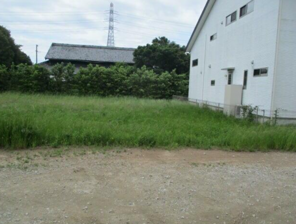 西尾市吉良町八幡川田、土地の外観画像です