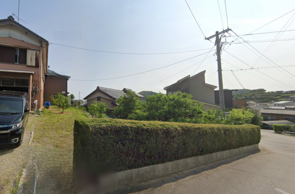 西尾市東幡豆町、土地の画像です