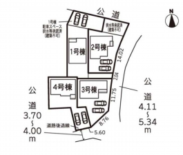 西尾市家武町、新築一戸建ての画像です