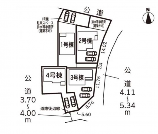 西尾市家武町、新築一戸建ての画像です
