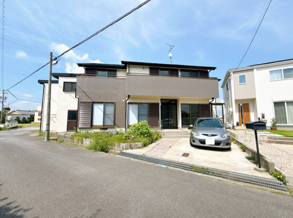 西尾市鵜ケ池町、中古一戸建ての外観画像です