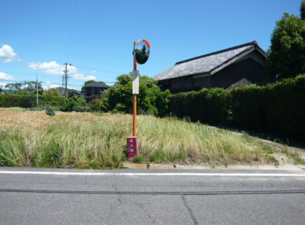 西尾市吉良町富田、土地の外観画像です