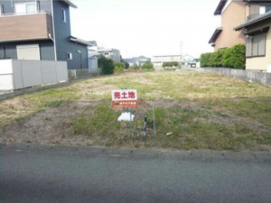 西尾市吉良町富田、土地の外観画像です