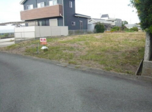 西尾市吉良町富田、土地の外観画像です