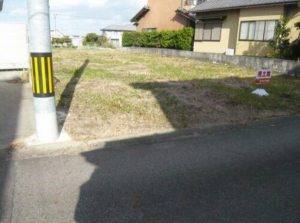 西尾市吉良町富田、土地の外観画像です