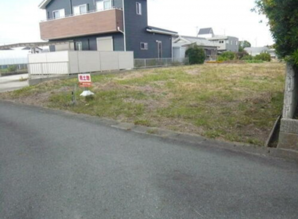 西尾市吉良町富田、土地の外観画像です