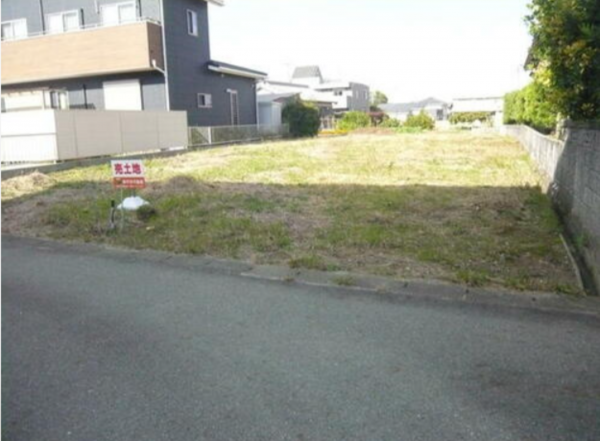 西尾市吉良町富田、土地の外観画像です