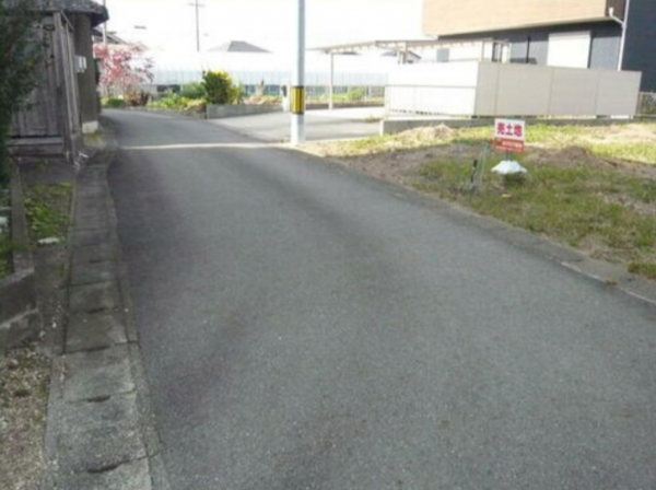 西尾市吉良町富田、土地の外観画像です