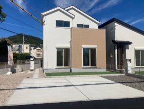 西尾市西幡豆町、新築一戸建ての外観画像です