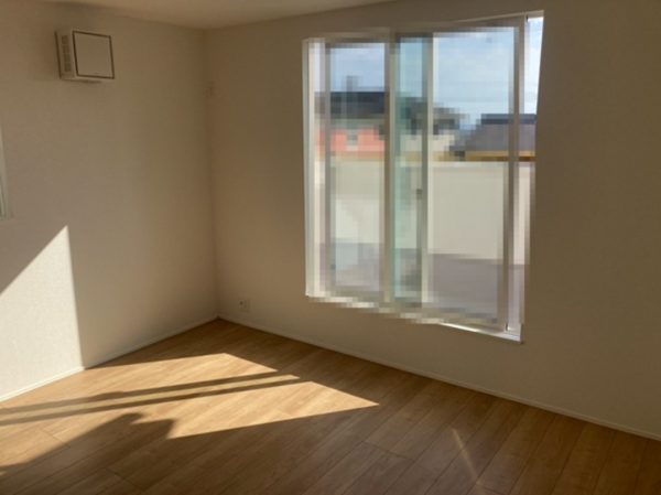 西尾市西幡豆町、新築一戸建ての居間画像です