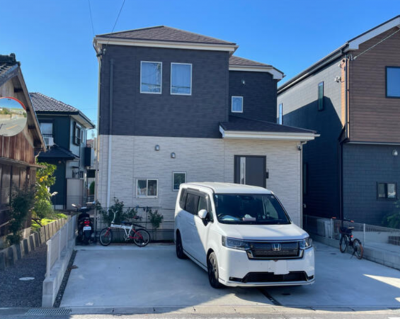 西尾市羽塚町、中古一戸建ての外観画像です