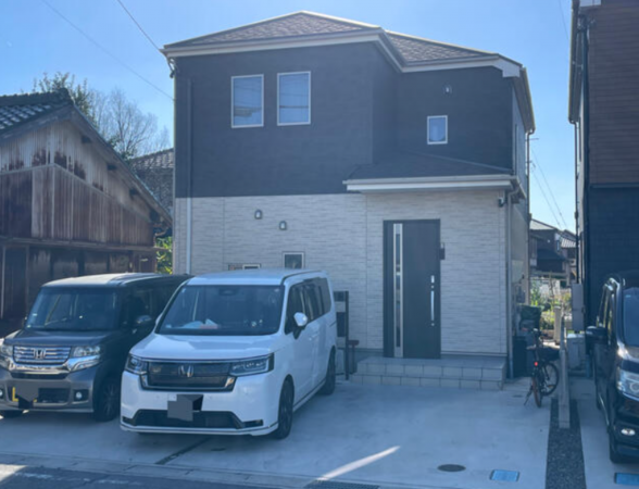 西尾市羽塚町、中古一戸建ての外観画像です