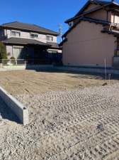 西尾市巨海町、新築一戸建ての外観画像です