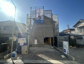 西尾市吉良町吉田、新築一戸建ての外観画像です