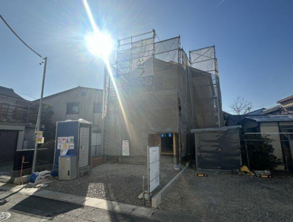 西尾市吉良町吉田、新築一戸建ての外観画像です