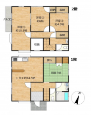 西尾市上道目記町、中古一戸建ての画像です