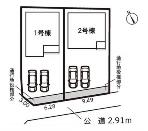 西尾市米津町、新築一戸建ての画像です