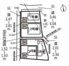 西尾市巨海町、新築一戸建ての画像です