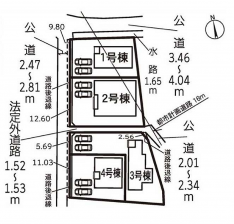 西尾市巨海町、新築一戸建ての画像です