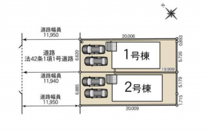 西尾市住崎、新築一戸建ての画像です