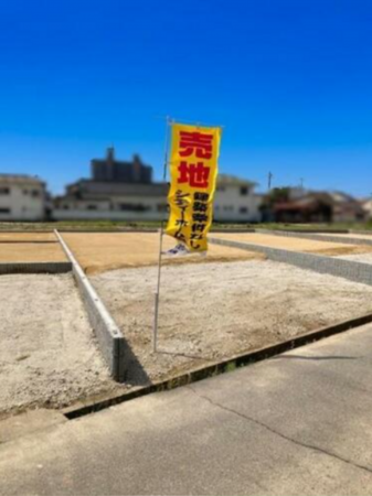西尾市平坂町、土地の間取り画像です