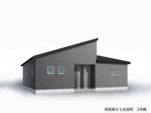 西尾市吉良町吉田、新築一戸建ての間取り画像です