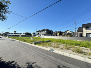 西尾市富山町、土地の間取り画像です