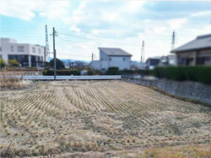 西尾市戸ケ崎町、土地の間取り画像です