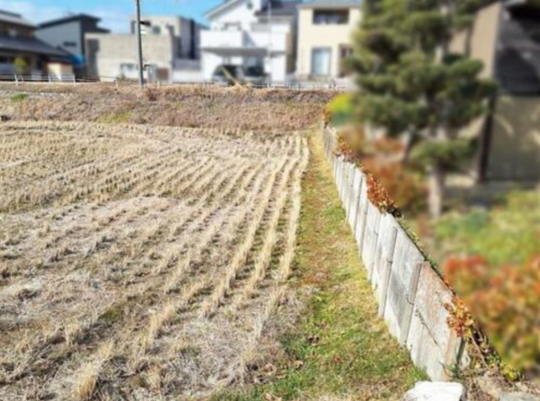 西尾市戸ケ崎町、土地の画像です
