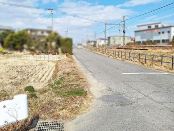 西尾市戸ケ崎町、土地の画像です