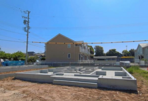 西尾市巨海町、新築一戸建ての画像です