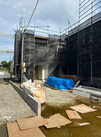 西尾市巨海町、新築一戸建ての画像です