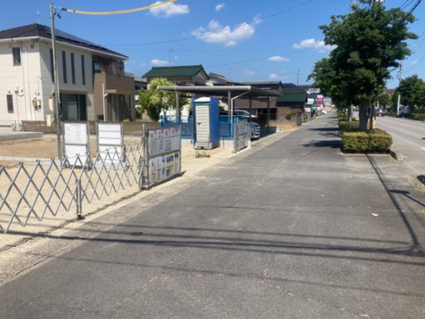 西尾市新渡場、新築一戸建ての画像です