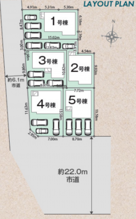 西尾市新渡場、新築一戸建ての画像です