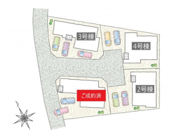 西尾市上矢田町、新築一戸建ての画像です