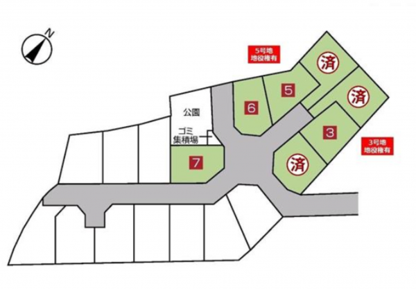 加古川市加古川町稲屋、土地の間取り画像です