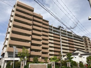 加古川市米田町平津、マンションの外観画像です