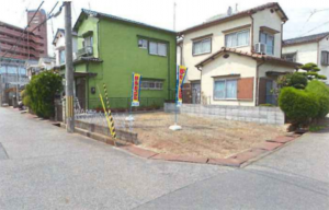 加古川市平岡町土山、土地の間取り画像です