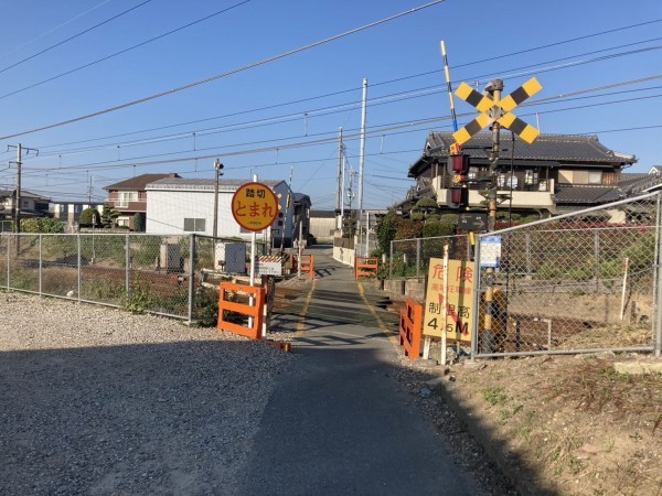 加古川市野口町野口、土地の前面道路を含む現地写真画像です