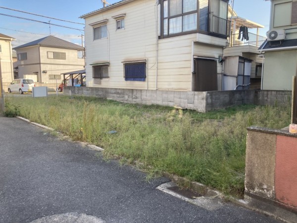 加古川市尾上町池田、土地の画像です