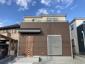 加古川市東神吉町西井ノ口、新築一戸建ての外観画像です