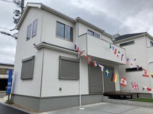 加古川市加古川町大野、新築一戸建ての外観画像です