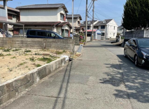 加古川市尾上町養田、土地の画像です