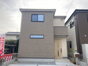 加古川市別府町新野辺北町、新築一戸建ての外観画像です