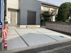 加古川市別府町新野辺北町、新築一戸建ての外観画像です