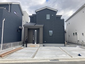 加古川市加古川町稲屋、新築一戸建ての外観画像です