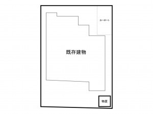 加古川市平岡町一色、土地の間取り画像です