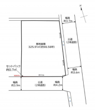加古川市東神吉町西井ノ口、収益物件/倉庫の間取り画像です