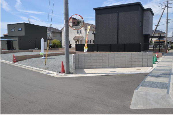 加古川市尾上町池田、土地の画像です